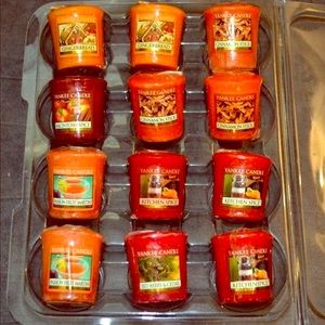 YANKEE CANDLE Sampler Votives mixed lot of 12 NEW